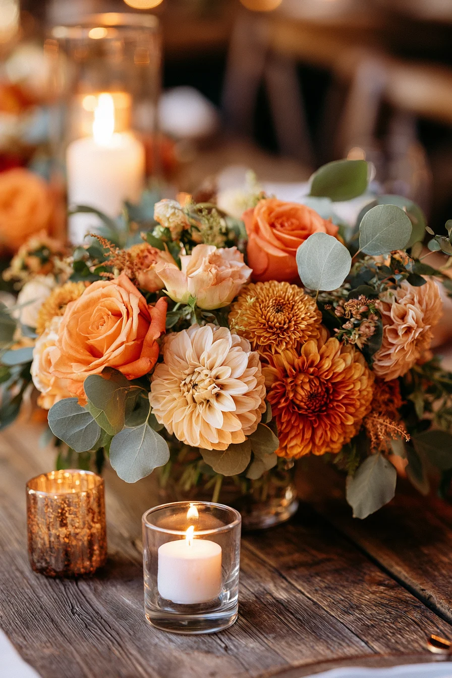 27 Dreamy Fall Wedding Flower Ideas