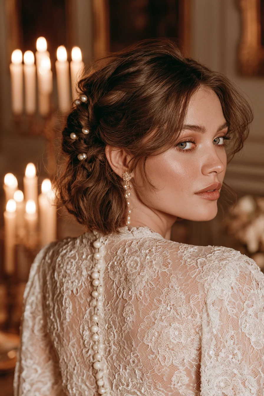 27 Wedding Hairstyles for Short Hair That Look Stunning