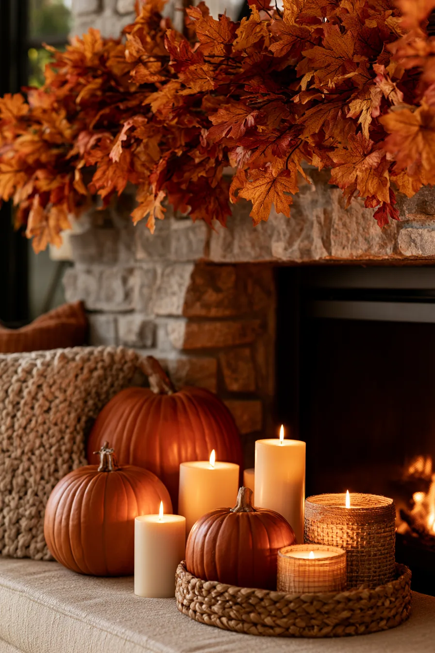 27 Creative Halloween Mantle Decor Ideas