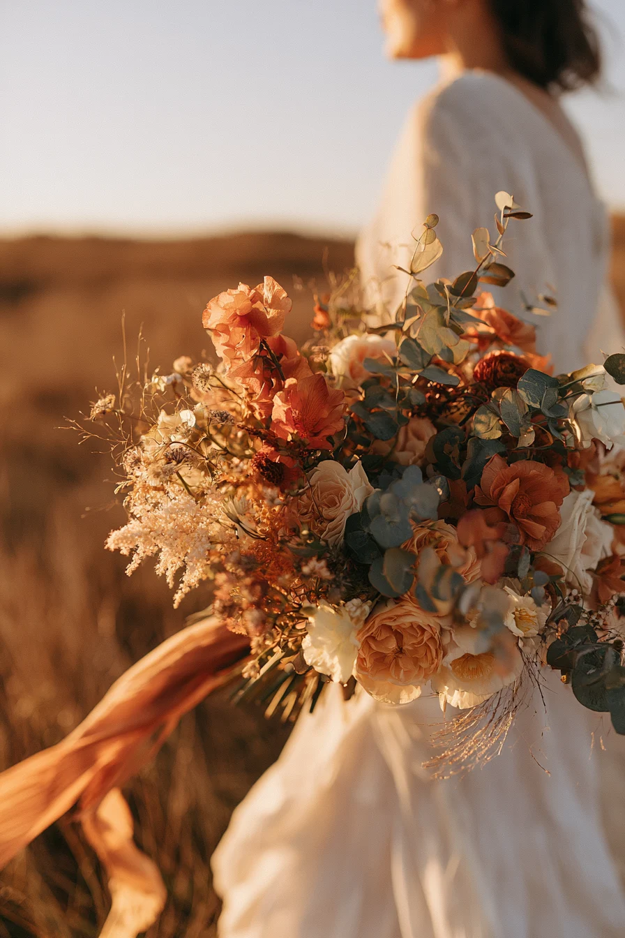 27 Dreamy Fall Wedding Flower Ideas