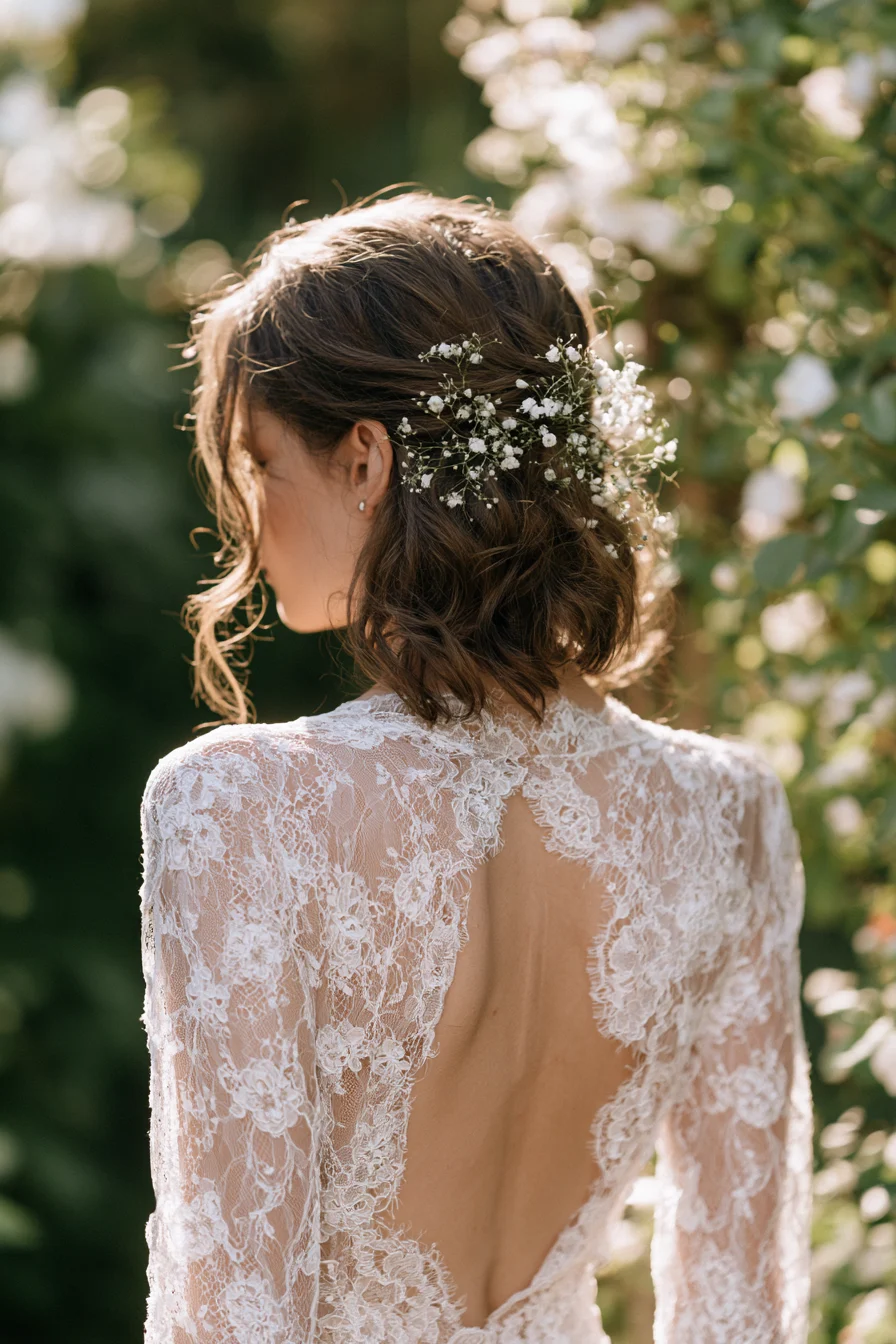 27 Wedding Hairstyles for Short Hair That Look Stunning