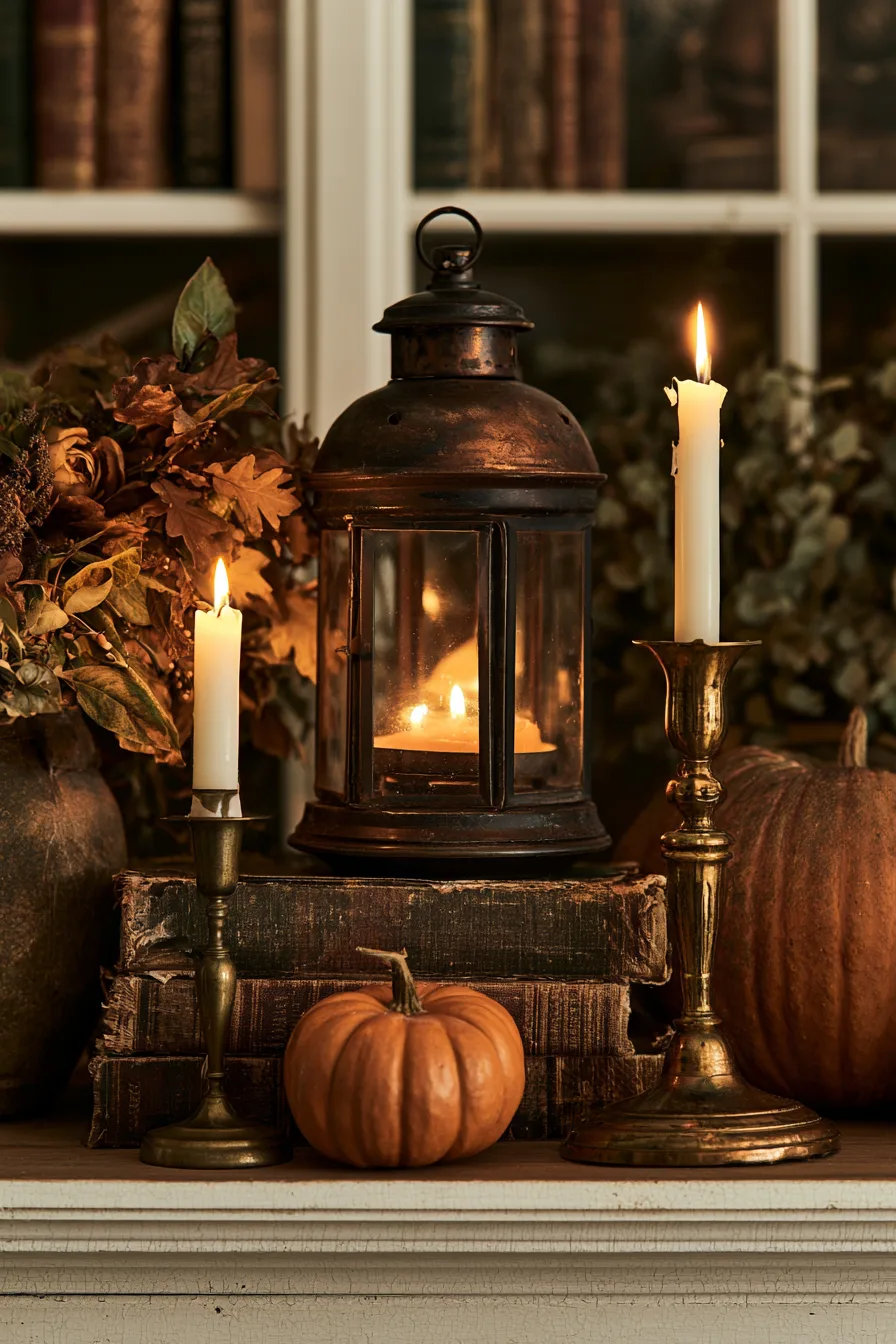 27 Creative Halloween Mantle Decor Ideas