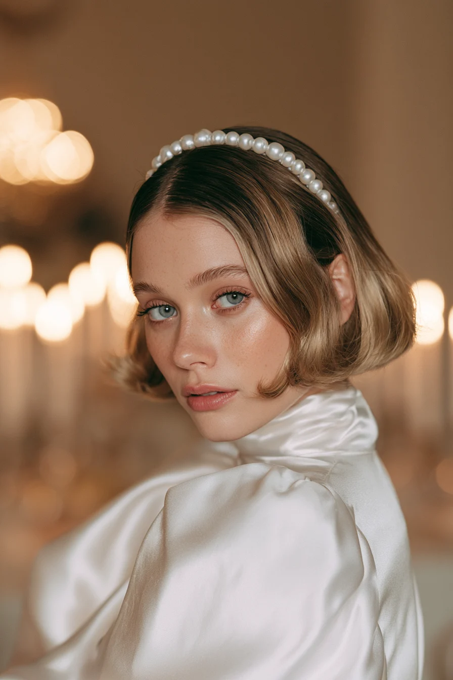 27 Wedding Hairstyles for Short Hair That Look Stunning