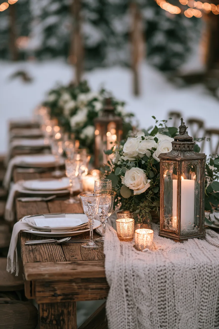 27 Romantic Cozy Winter Wedding Ideas
