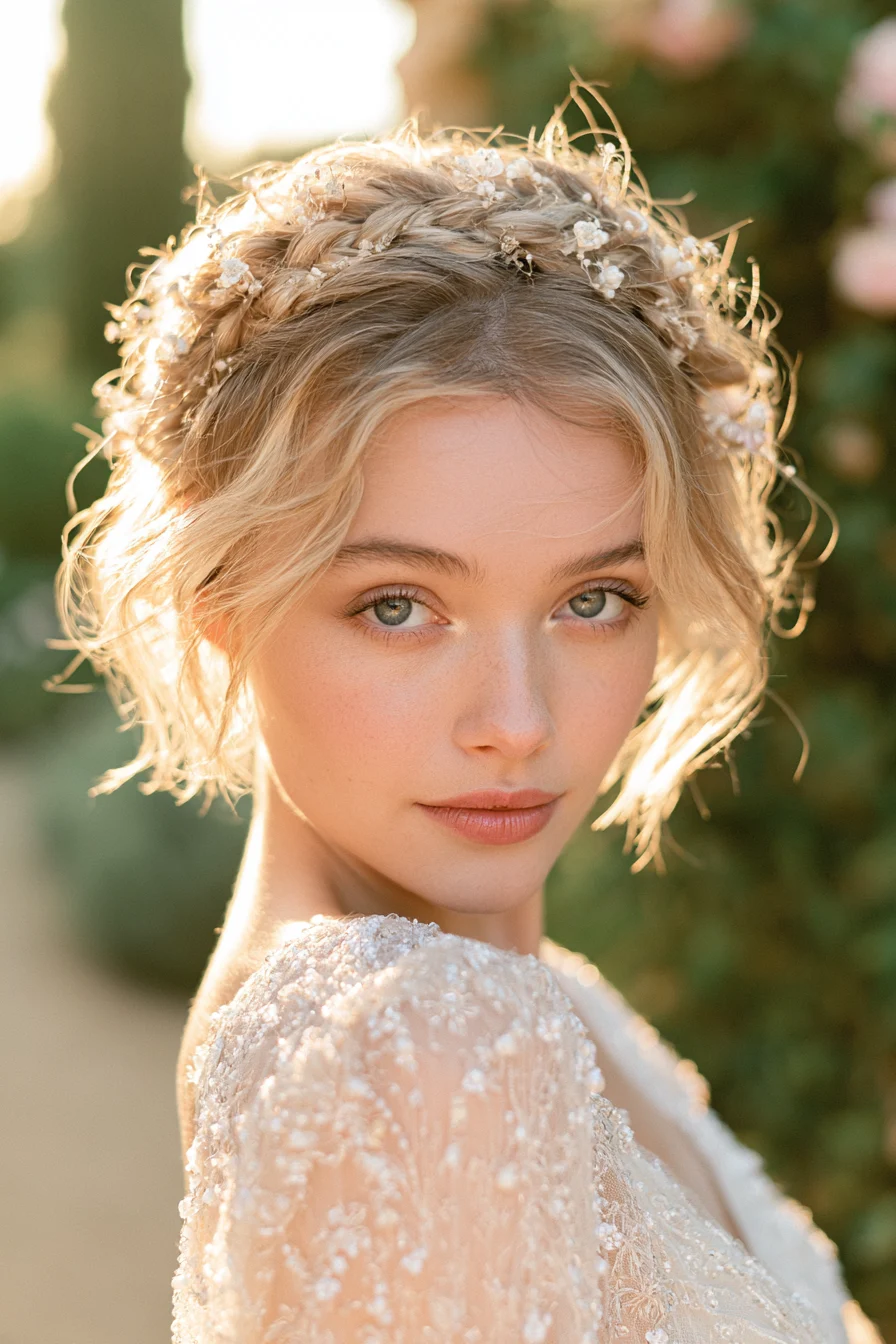 27 Wedding Hairstyles for Short Hair That Look Stunning