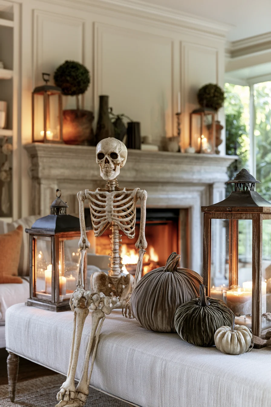 27 Creative Halloween Mantle Decor Ideas
