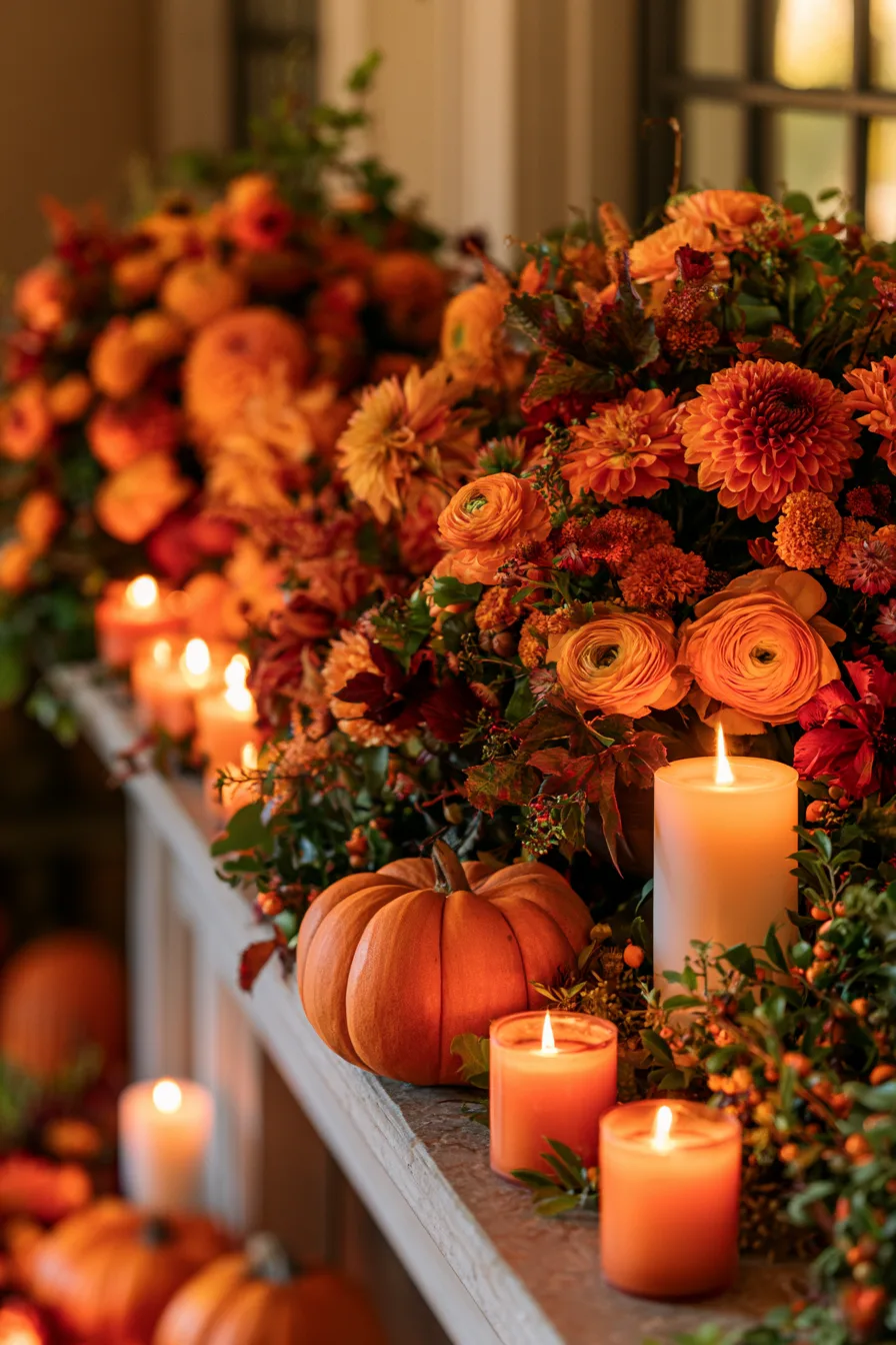 27 Creative Halloween Mantle Decor Ideas