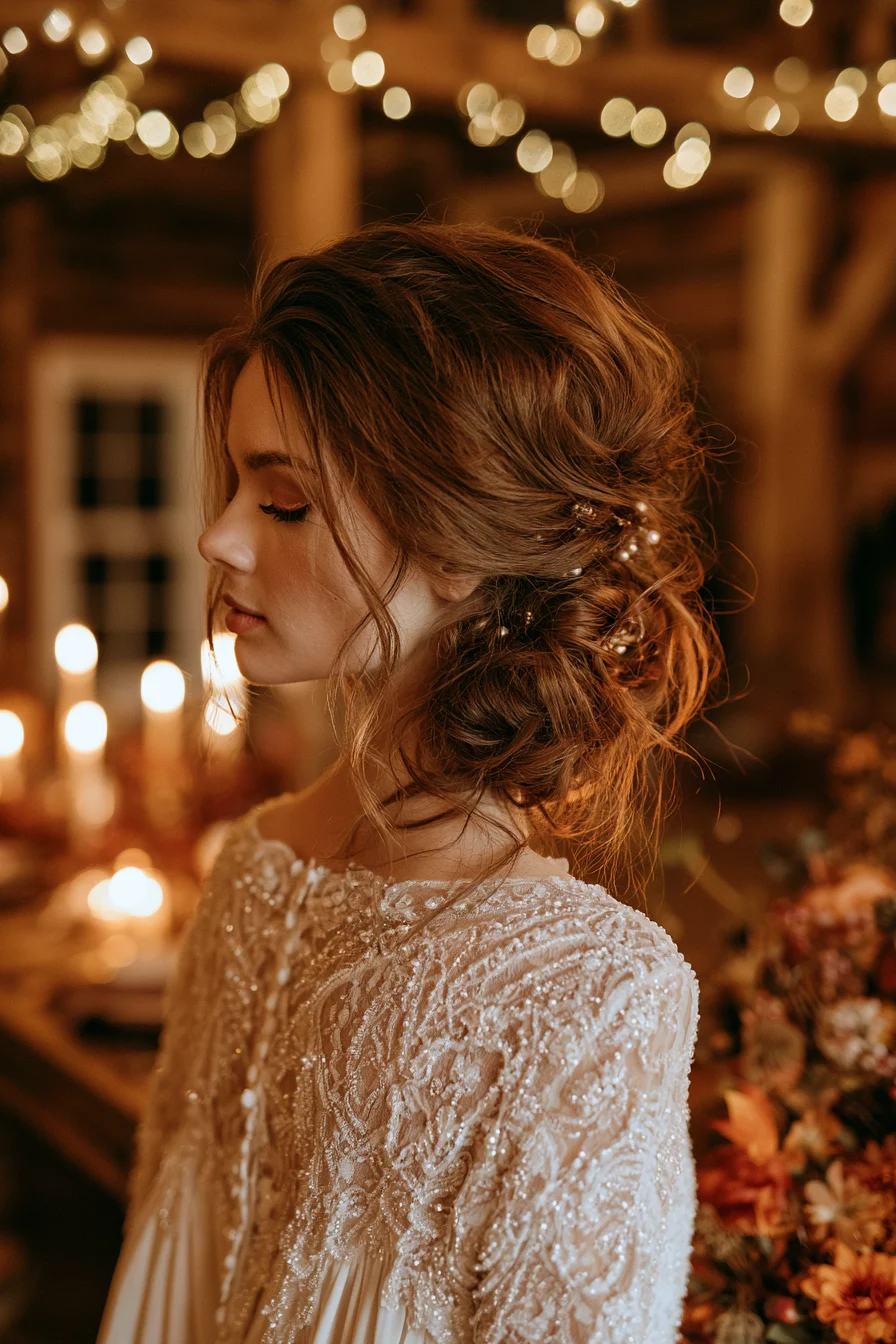 27 Timeless Fall Wedding Hairstyles For Elegant Brides