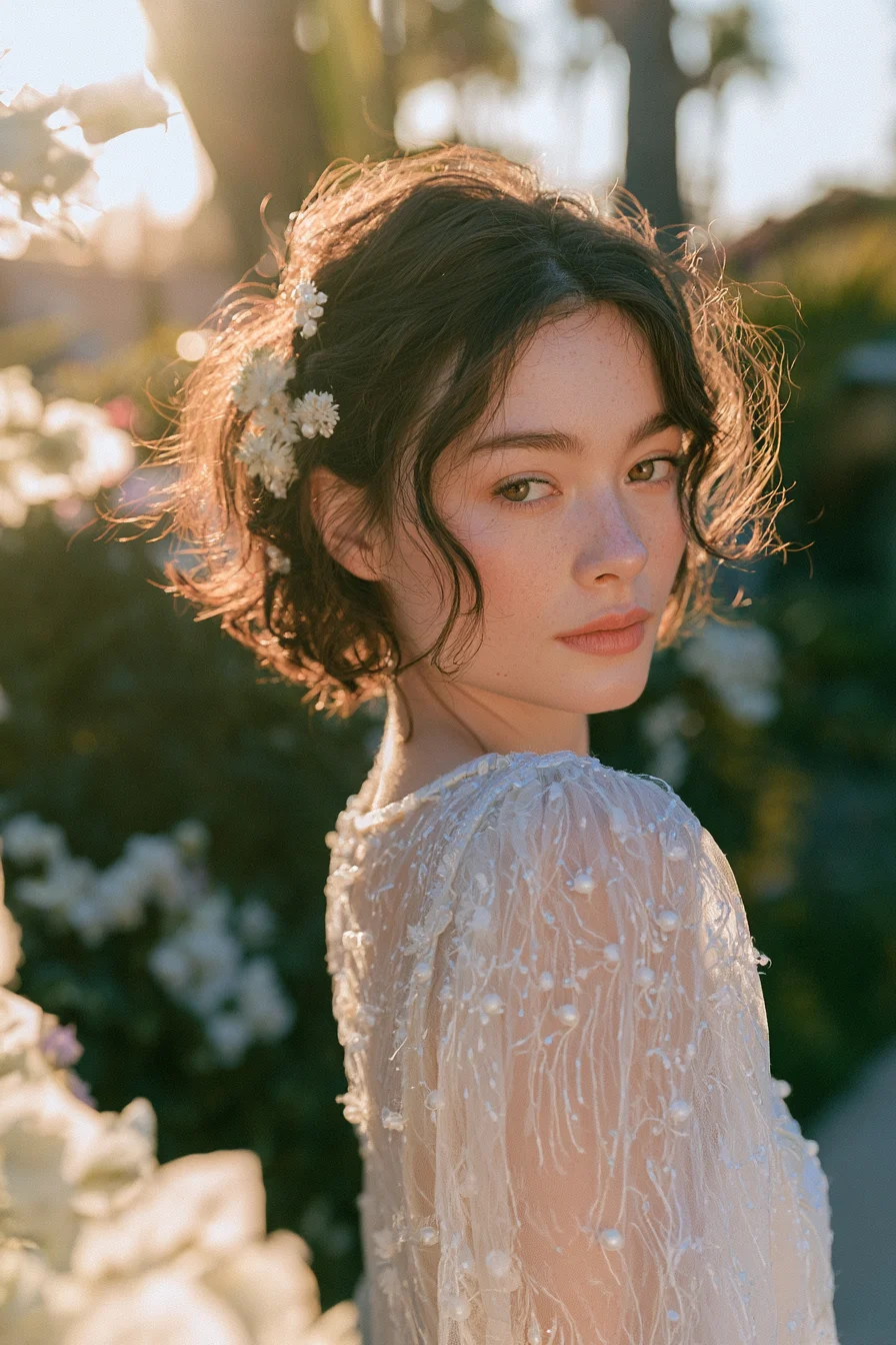 27 Wedding Hairstyles for Short Hair That Look Stunning