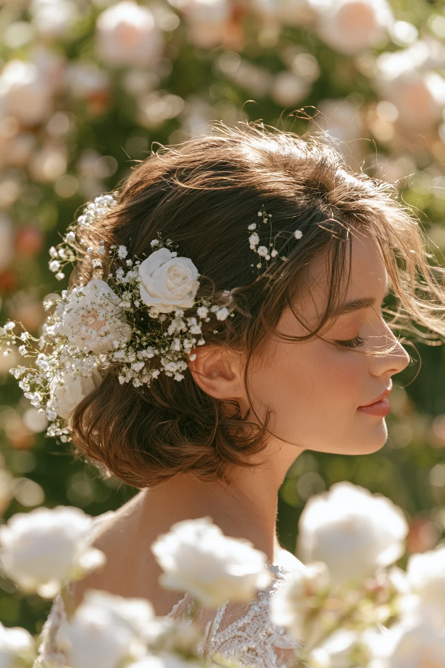 27 Wedding Hairstyles for Short Hair That Look Stunning