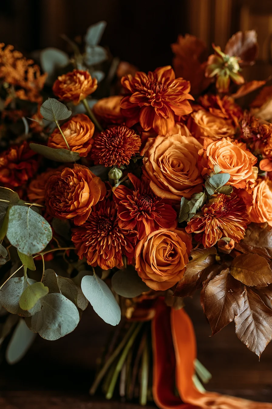 27 Dreamy Fall Wedding Flower Ideas