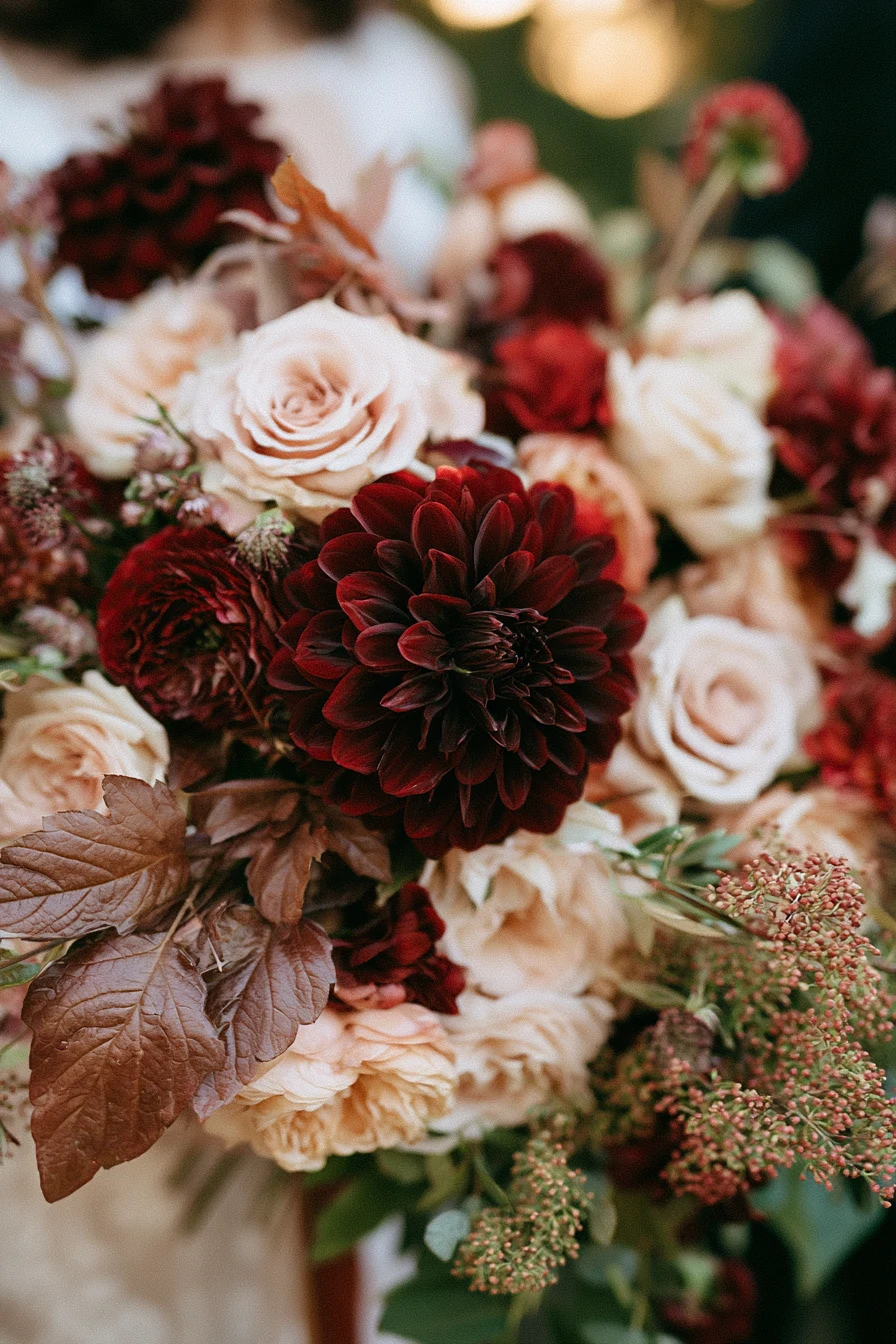 27 Dreamy Fall Wedding Flower Ideas