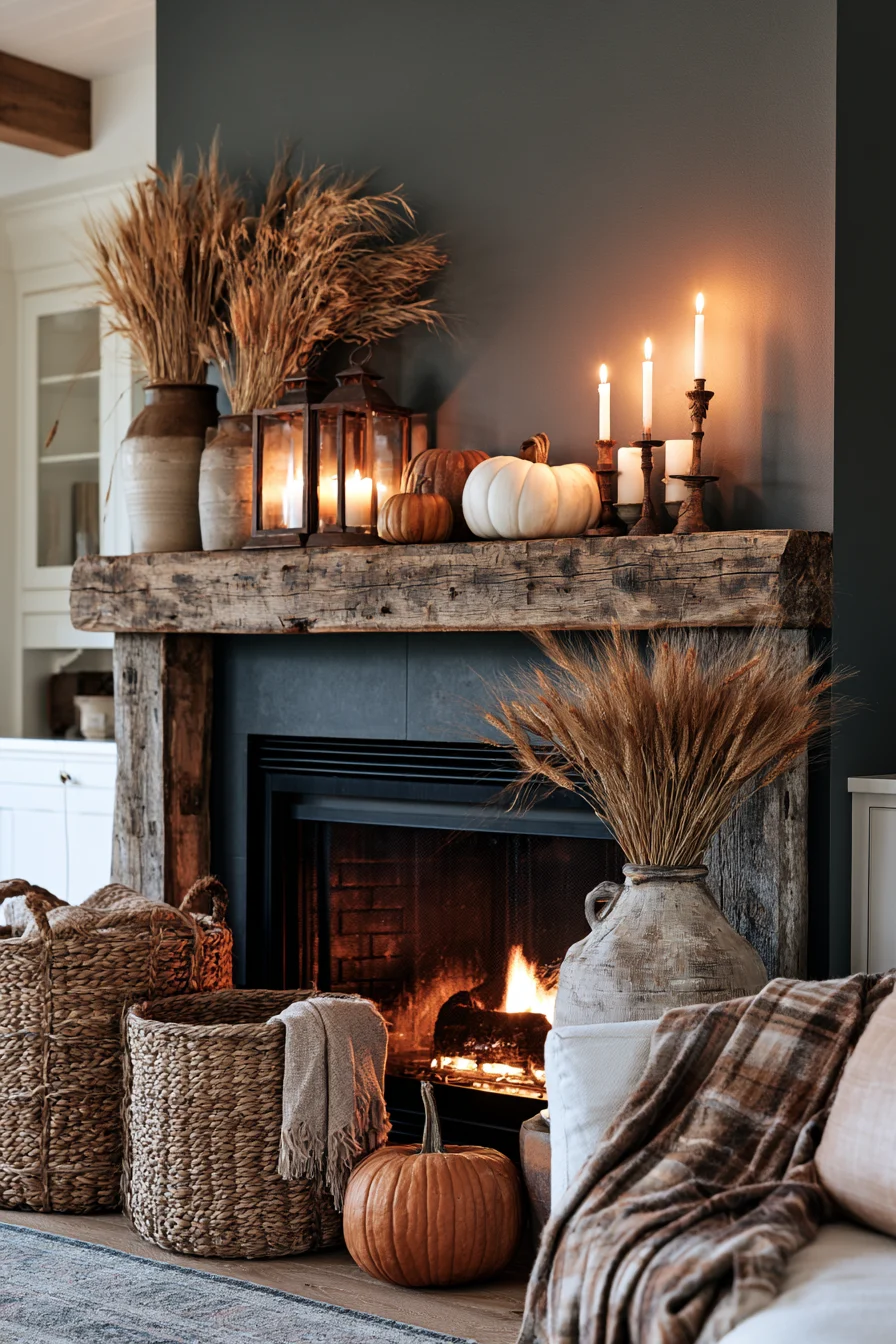 27 Creative Halloween Mantle Decor Ideas
