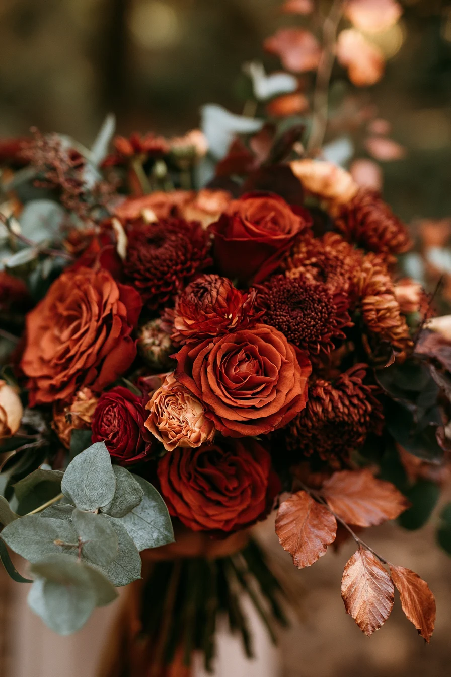 27 Dreamy Fall Wedding Flower Ideas
