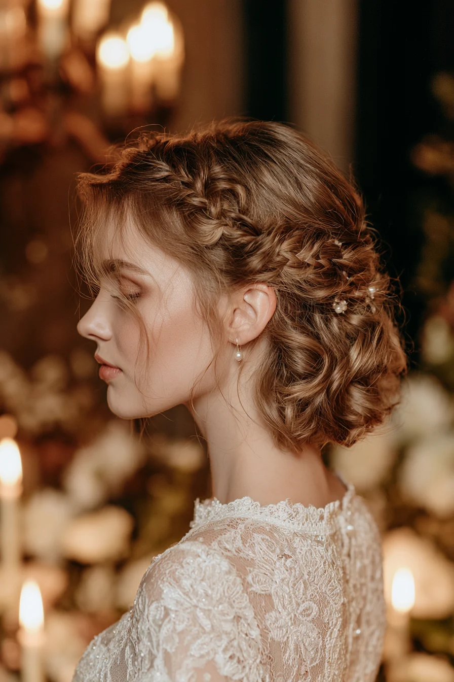 27 Wedding Hairstyles for Short Hair That Look Stunning