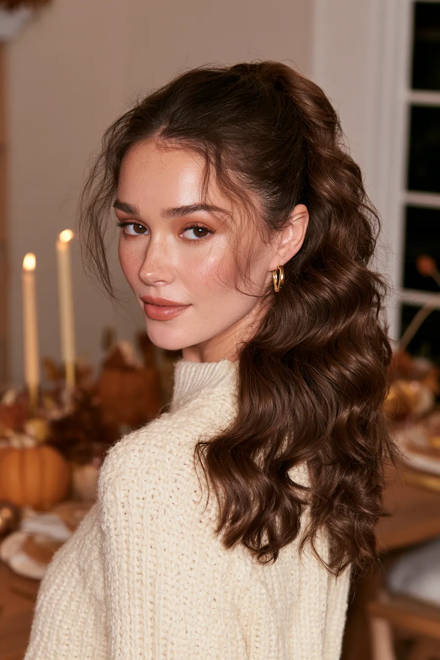 27 Pretty Thanksgiving Hairstyles To Inspire You