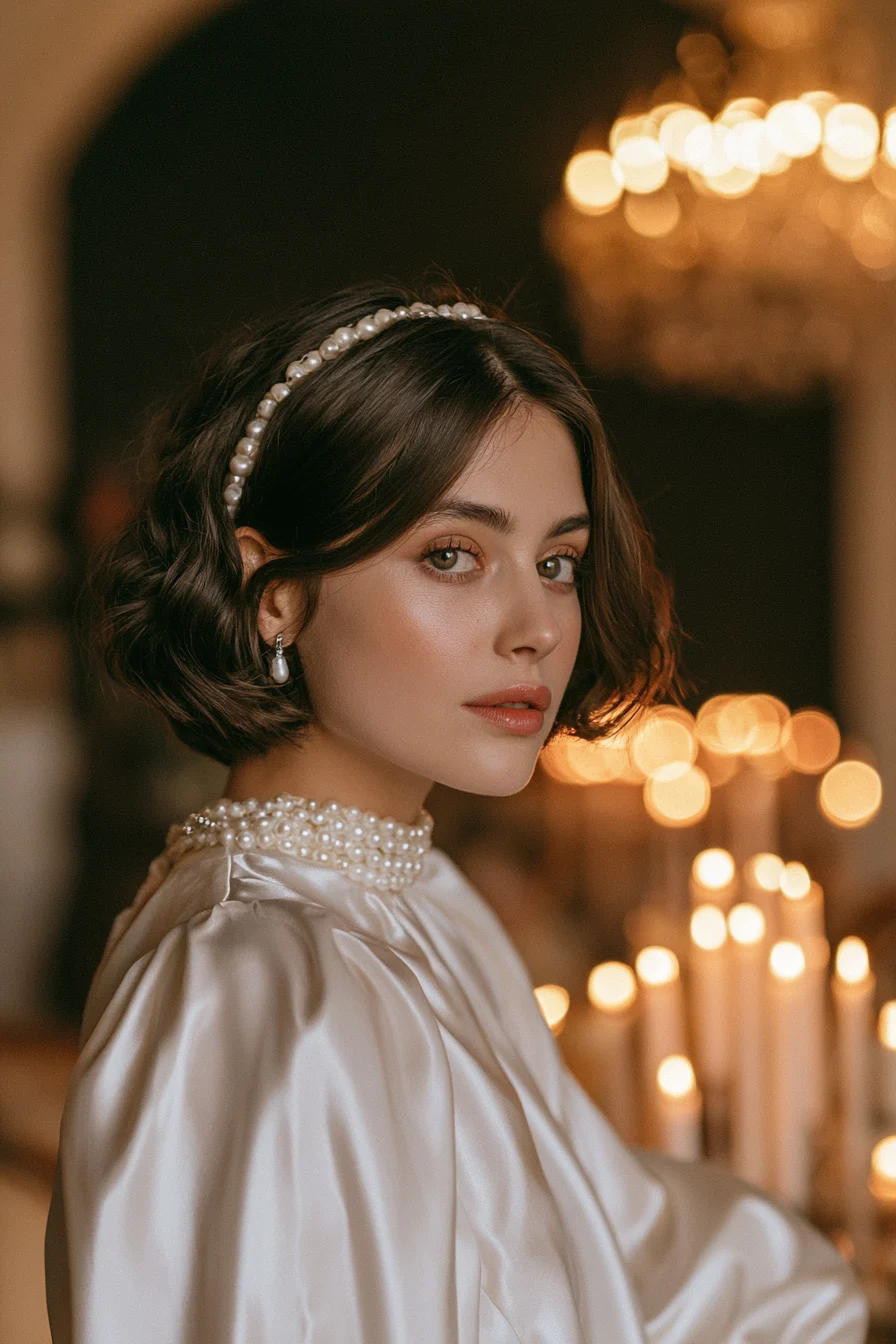 27 Wedding Hairstyles for Short Hair That Look Stunning