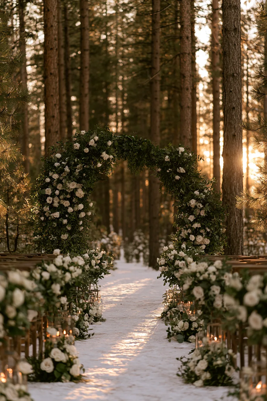 27 Romantic Cozy Winter Wedding Ideas