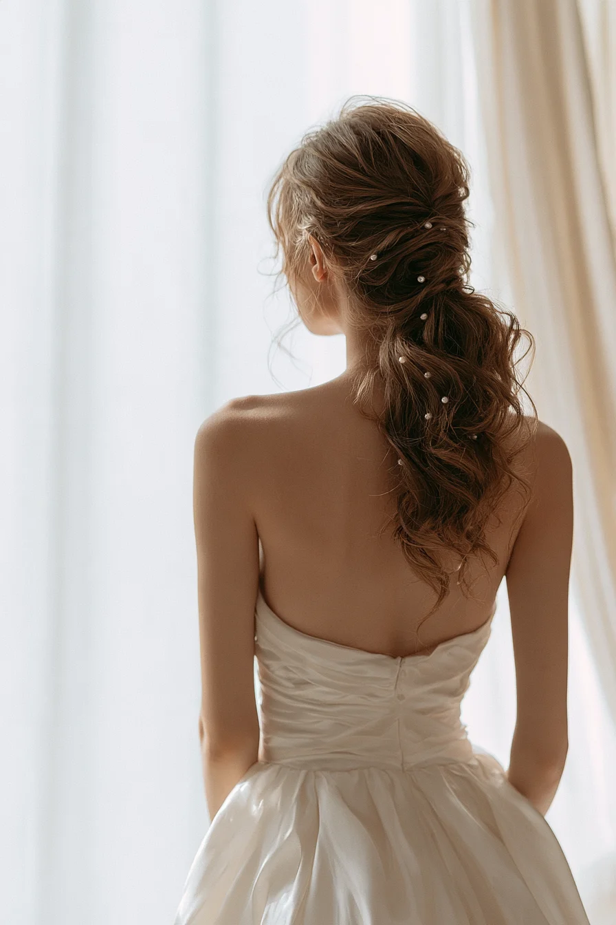 27 Gorgeous Bridal Half Up Half Down Hair Ideas for Your Dream Wedding