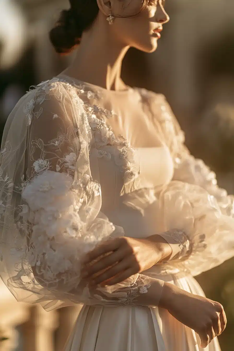 27 Stunning Bridal Separates Tops for a Modern Wedding Look