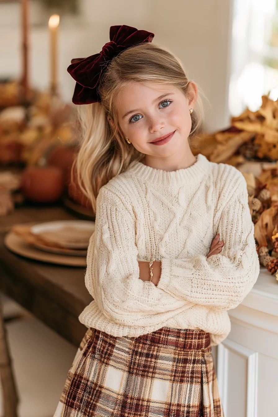 27 Thanksgiving Hairstyles for Kids That Are Cute and Festive