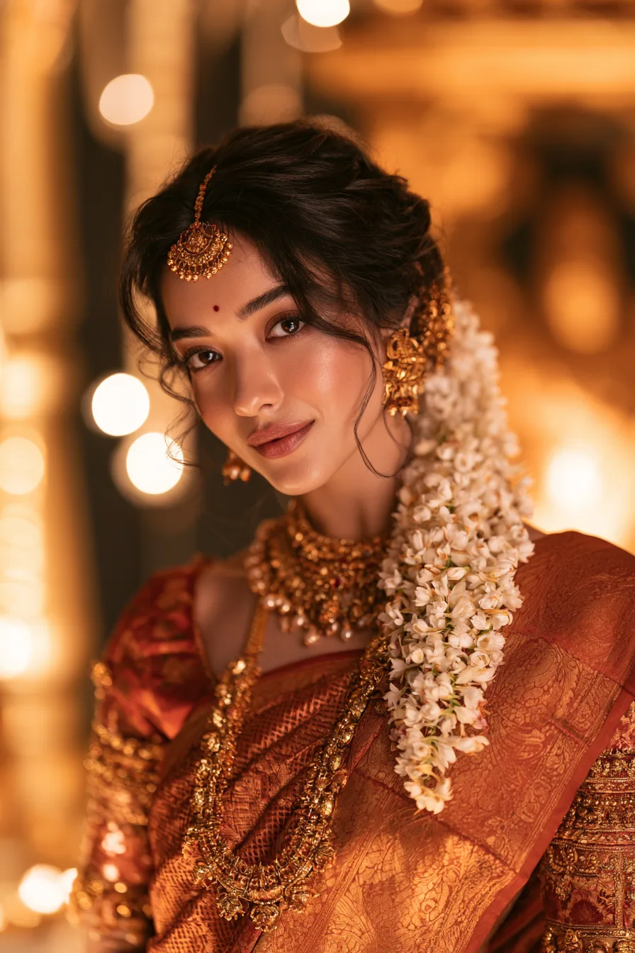 27 Stunning South Indian Wedding Hairstyles for a Beautiful Bridal Look