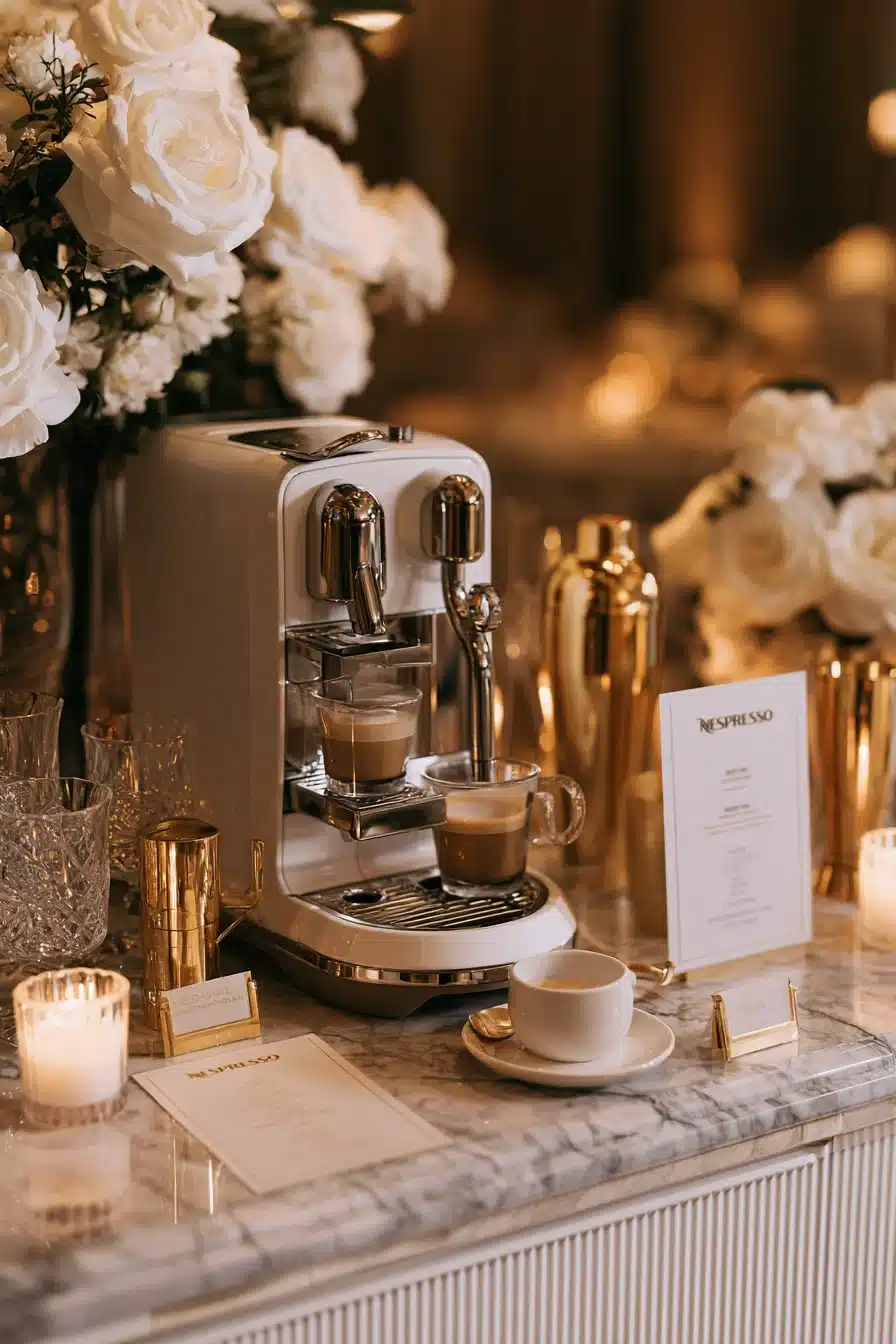 27 Wedding Coffee Bar Ideas for a Dreamy and Elegant Celebration