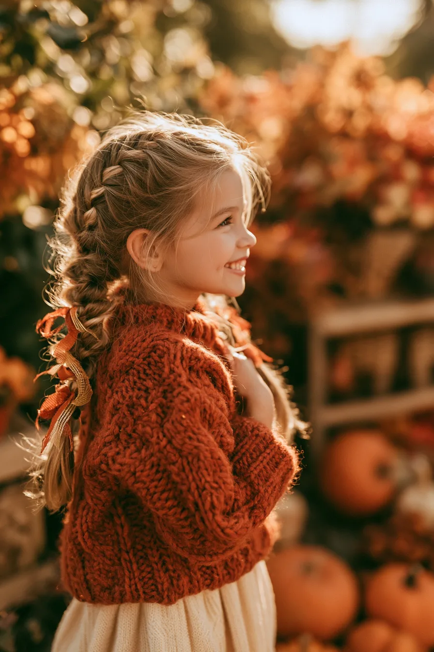 27 Thanksgiving Hairstyles for Kids That Are Cute and Festive