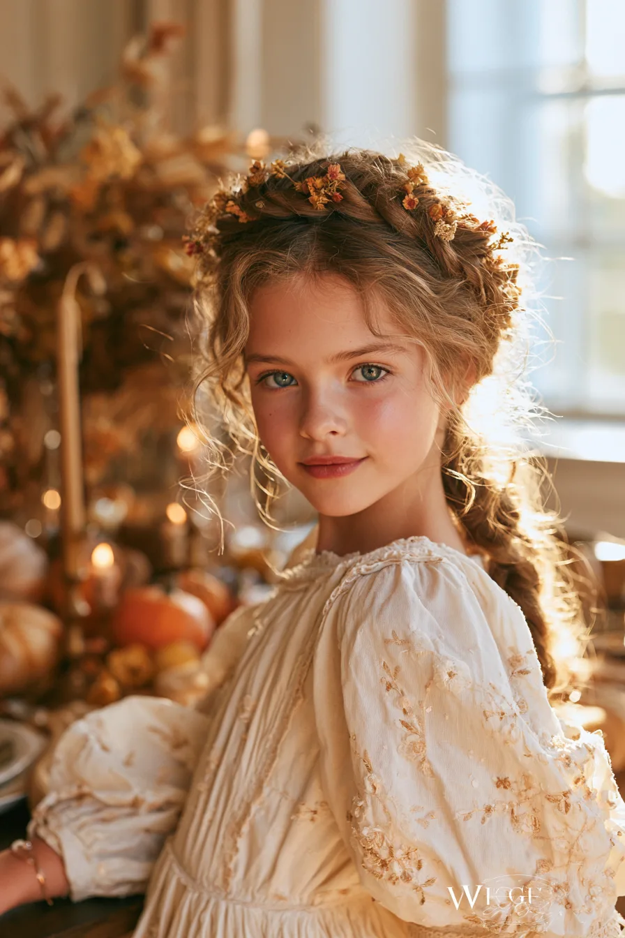 27 Thanksgiving Hairstyles for Kids That Are Cute and Festive
