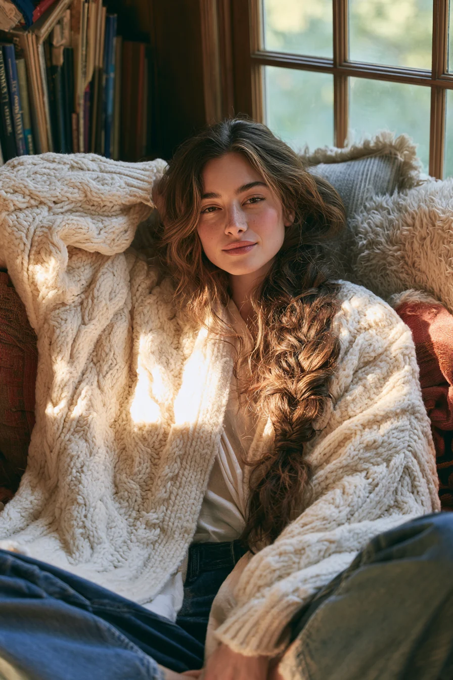 27 Cozy Hairstyles Casual for Relaxed Days and Weekend Vibes