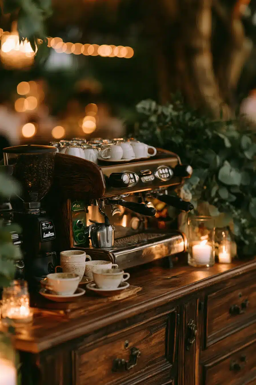 27 Wedding Coffee Bar Ideas for a Dreamy and Elegant Celebration