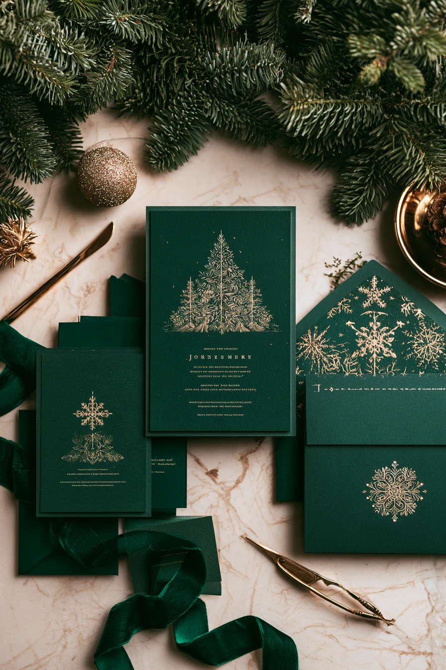 27 Magical Christmas Themed Wedding Ideas for a Dreamy Winter Celebration