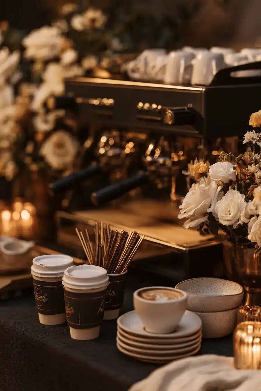27 Wedding Coffee Bar Ideas for a Dreamy and Elegant Celebration
