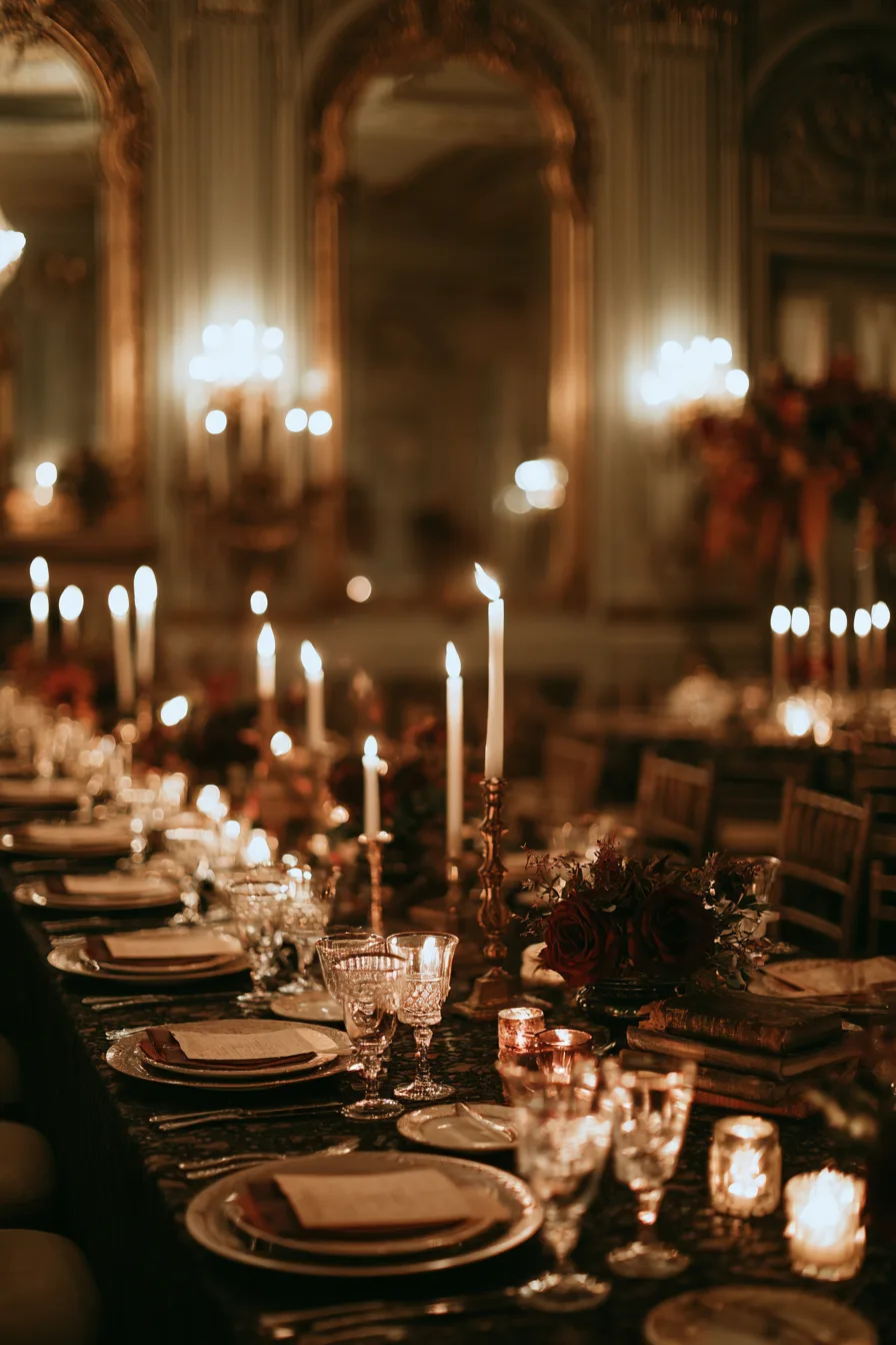 27 Dark and Dreamy Gothic Fall Wedding Ideas to Inspire You