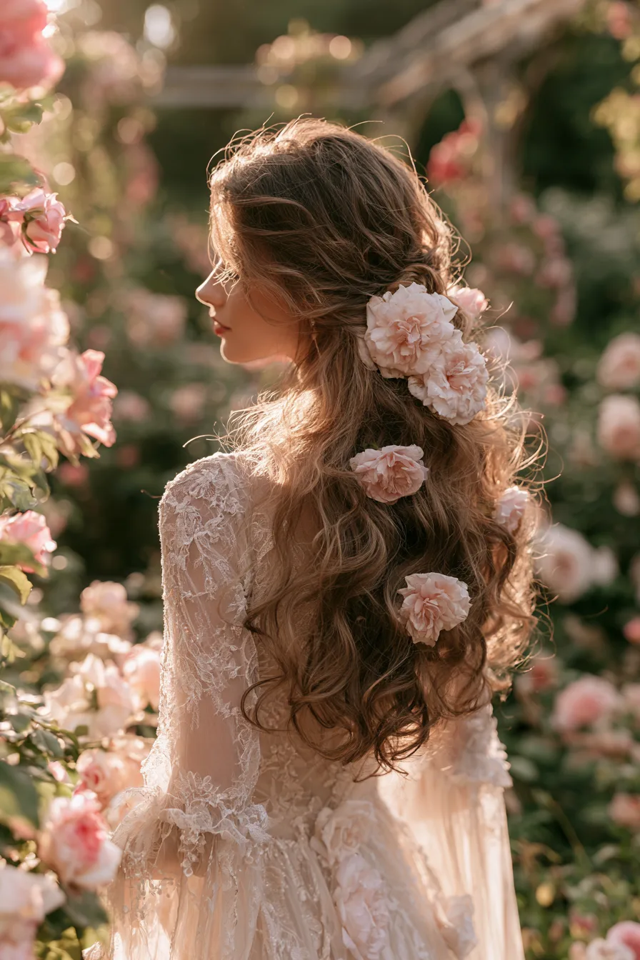 27 Pretty Wedding Hairstyles Half Up Half Down to Inspire Your Bridal Style