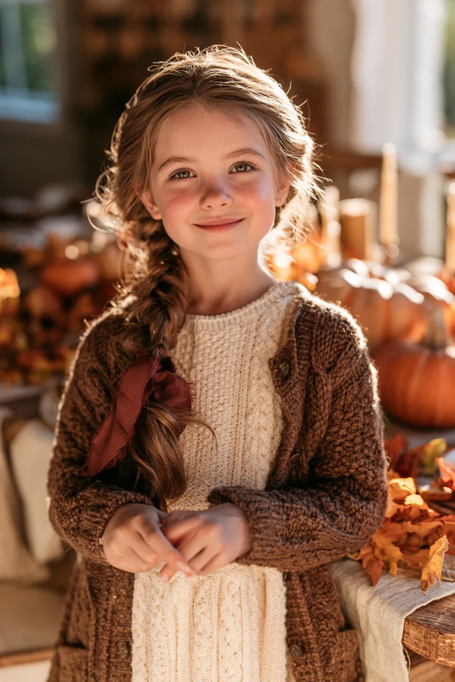 27 Thanksgiving Hairstyles for Kids That Are Cute and Festive