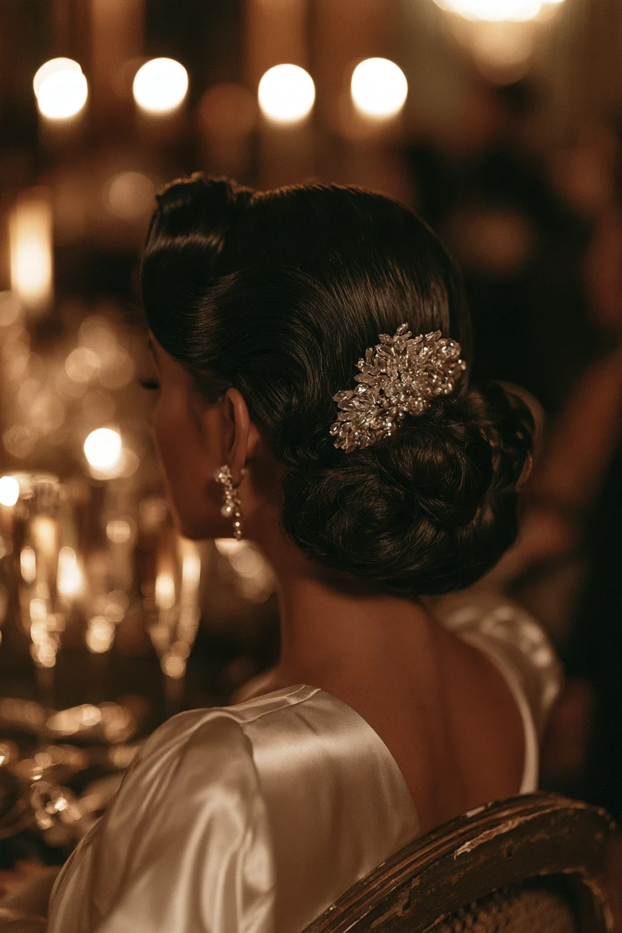 27 Gorgeous French Twist Wedding Hair Looks for an Elegant Celebration