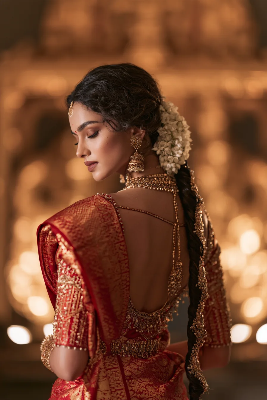 27 Stunning South Indian Wedding Hairstyles for a Beautiful Bridal Look