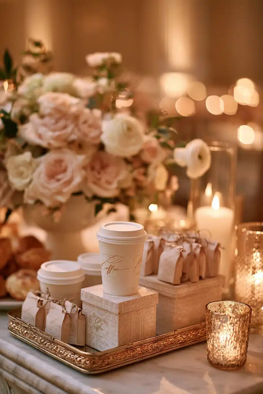 27 Wedding Coffee Bar Ideas for a Dreamy and Elegant Celebration