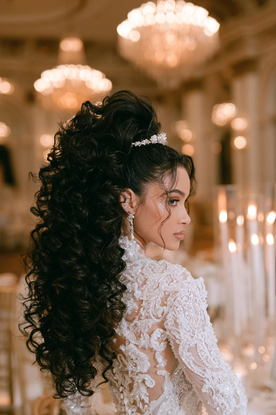 27 Pretty Wedding Hairstyles Half Up Half Down to Inspire Your Bridal Style