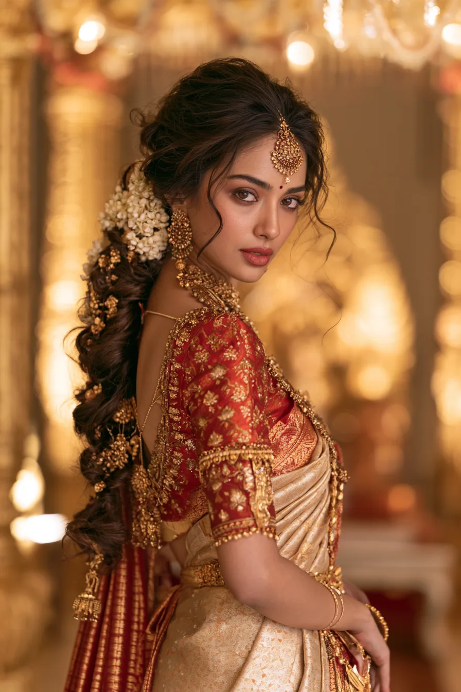 27 Stunning South Indian Wedding Hairstyles for a Beautiful Bridal Look