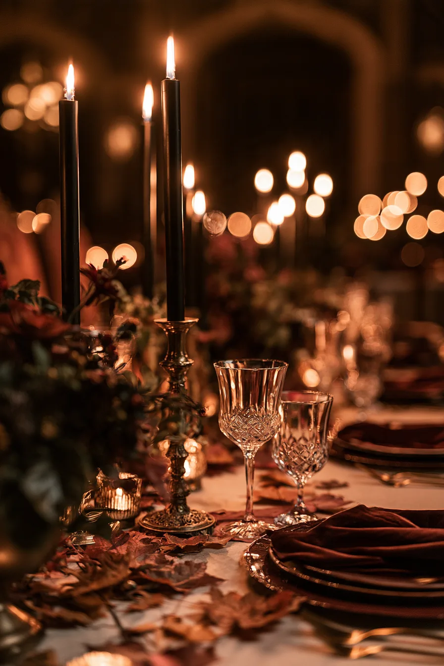 27 Dark and Dreamy Gothic Fall Wedding Ideas to Inspire You