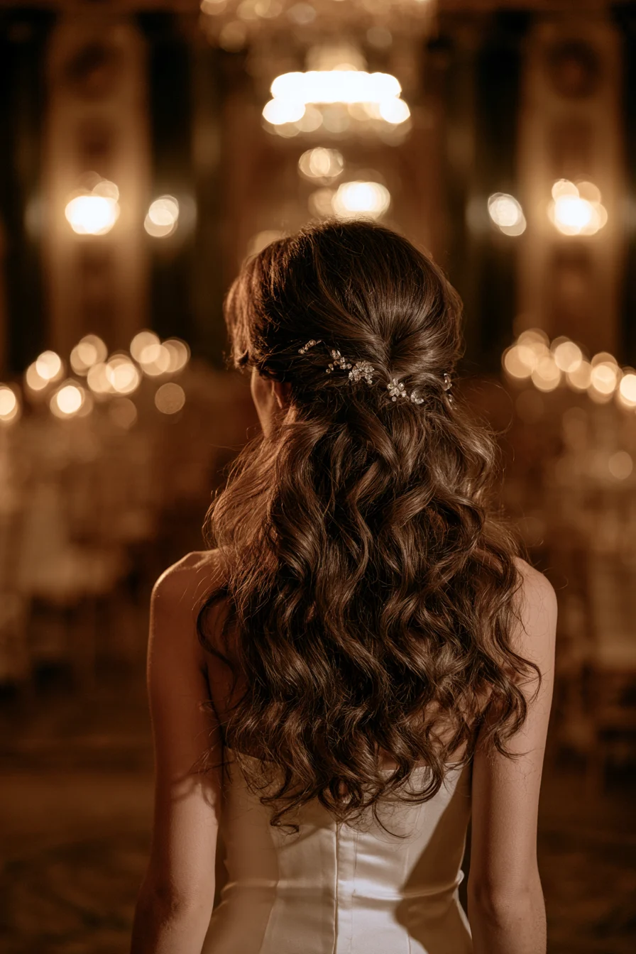 27 Gorgeous Bridal Half Up Half Down Hair Ideas for Your Dream Wedding