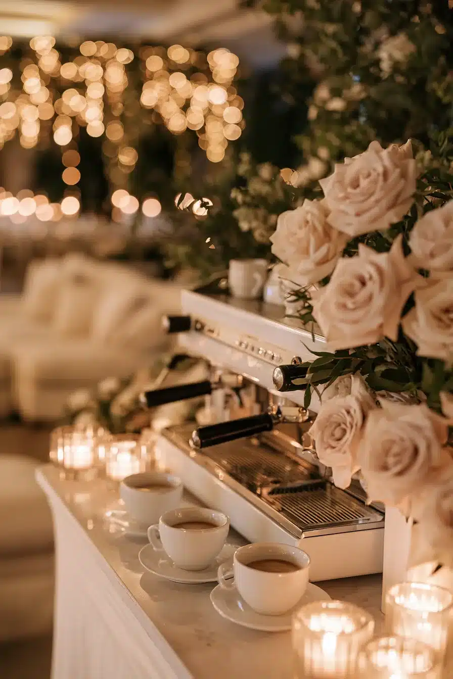 27 Wedding Coffee Bar Ideas for a Dreamy and Elegant Celebration