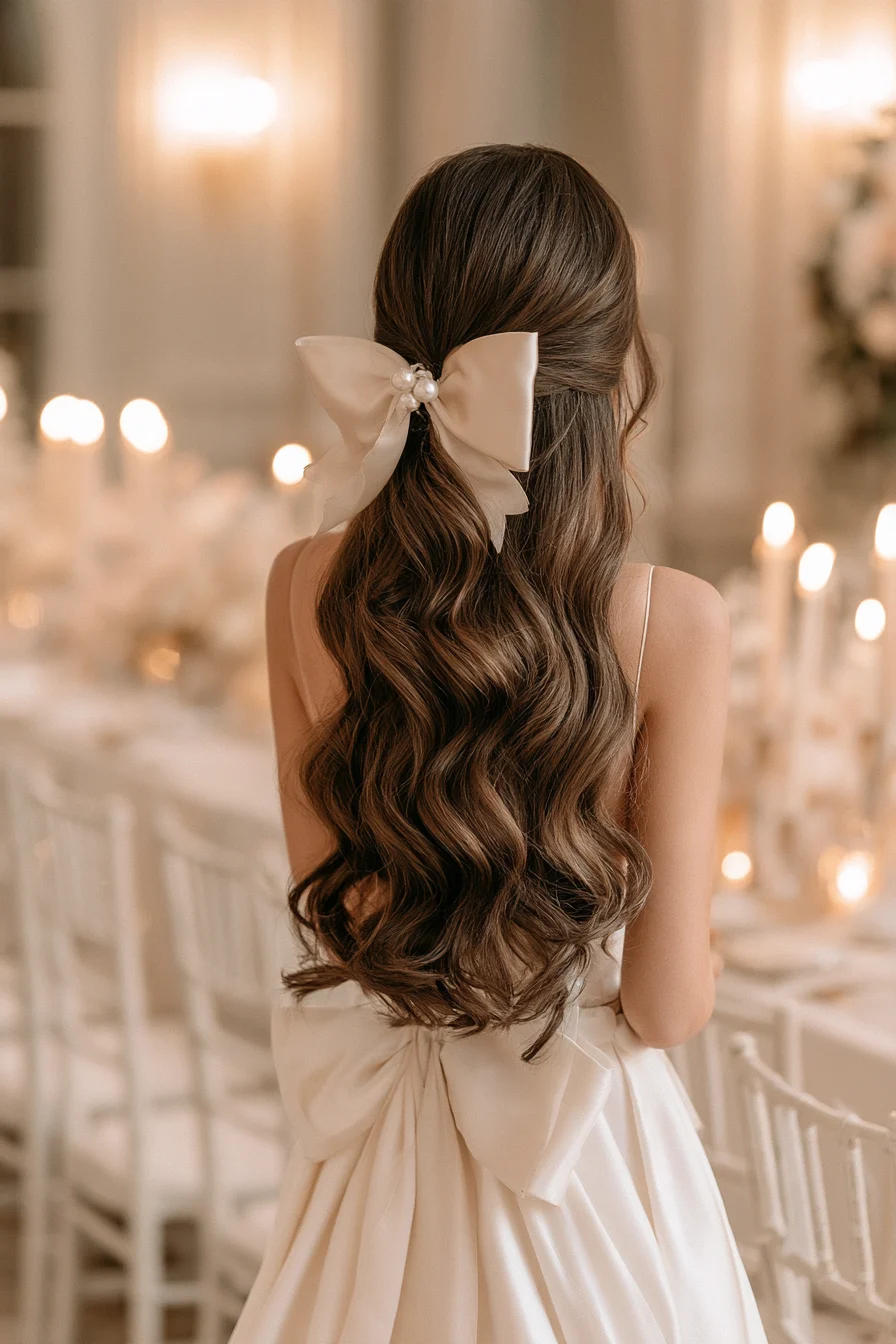 27 Gorgeous Bridal Half Up Half Down Hair Ideas for Your Dream Wedding