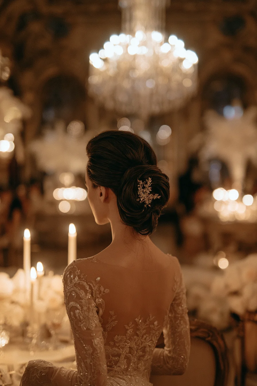 27 Gorgeous French Twist Wedding Hair Looks for an Elegant Celebration