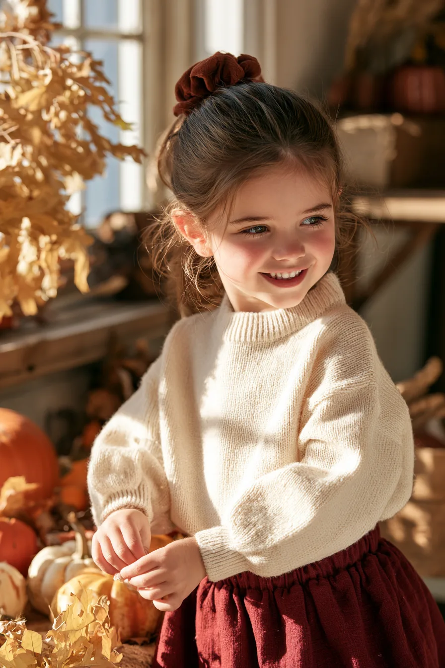 27 Thanksgiving Hairstyles for Kids That Are Cute and Festive