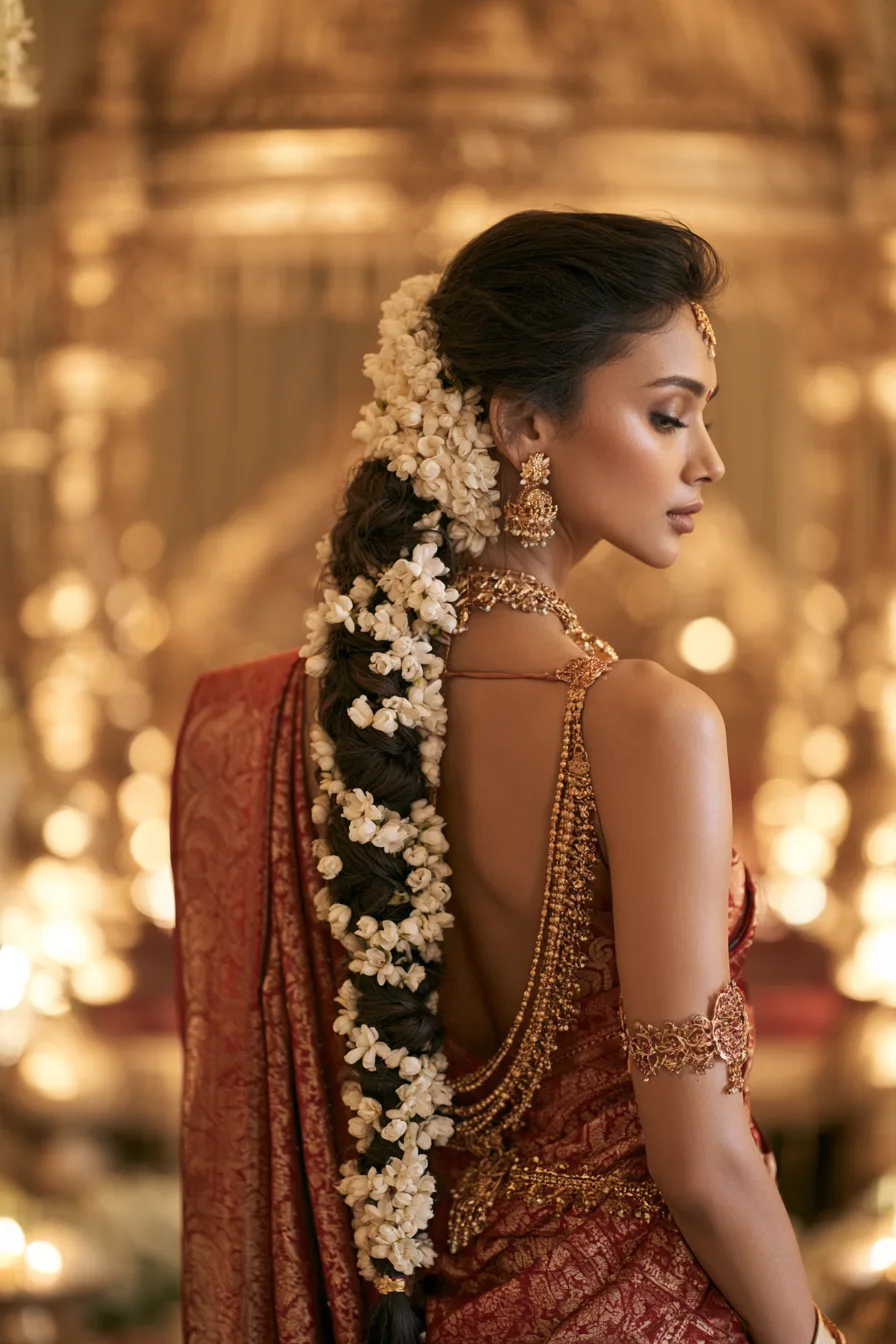 27 Stunning South Indian Wedding Hairstyles for a Beautiful Bridal Look