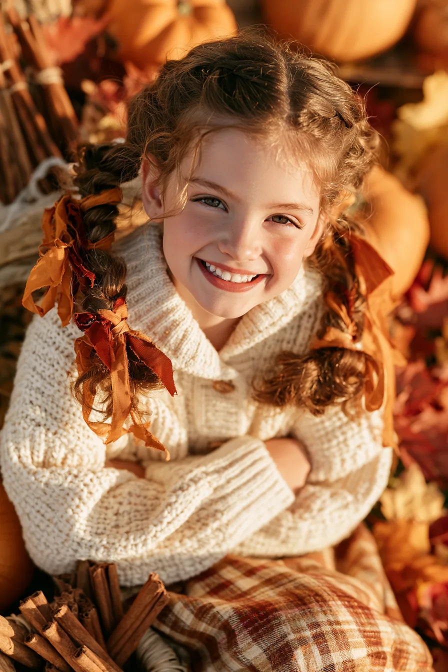 27 Thanksgiving Hairstyles for Kids That Are Cute and Festive