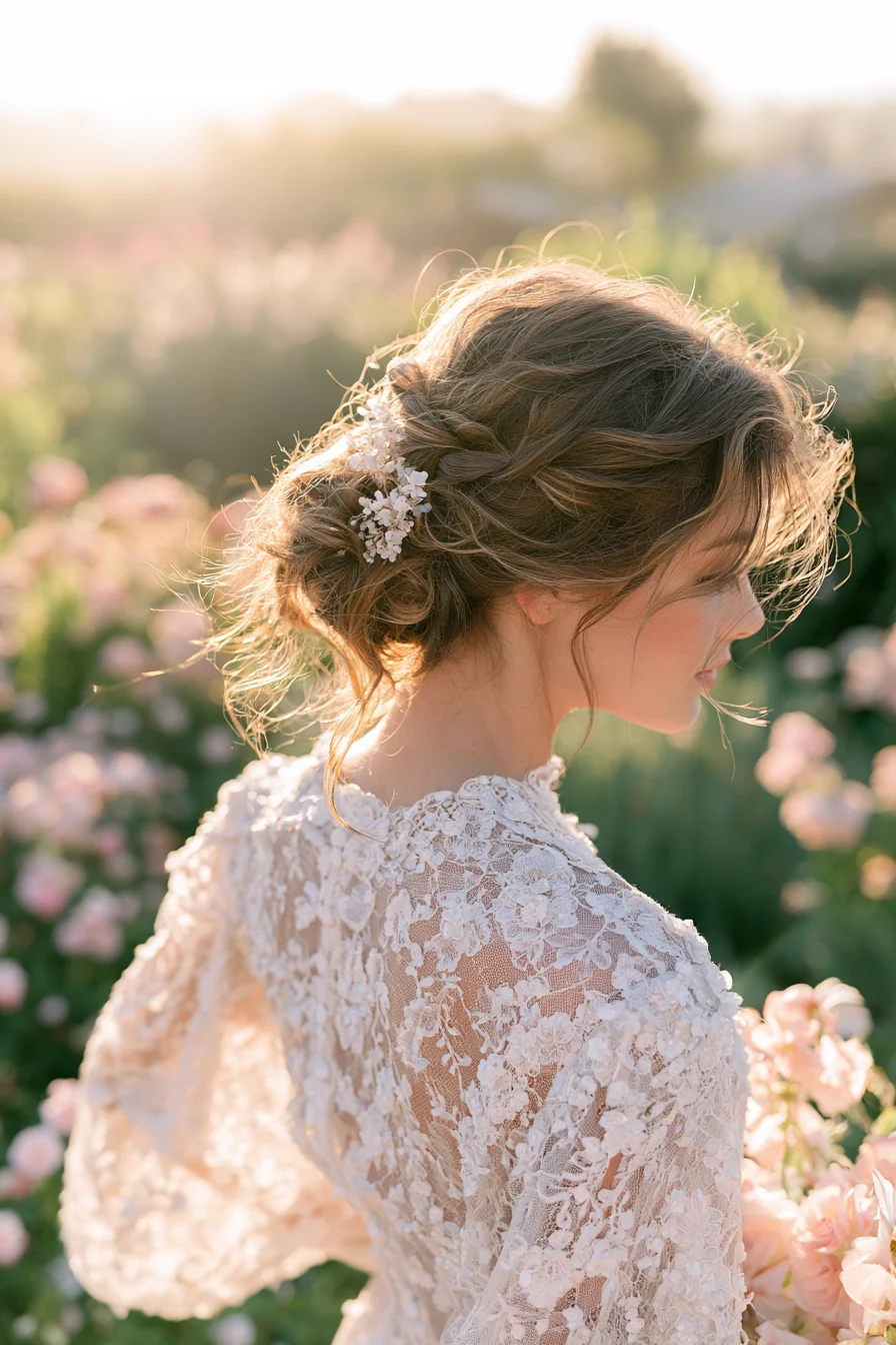 27 Gorgeous French Twist Wedding Hair Looks for an Elegant Celebration